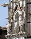 exterior detail of the Duomo