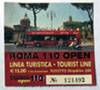Rome: 110 on/off bus