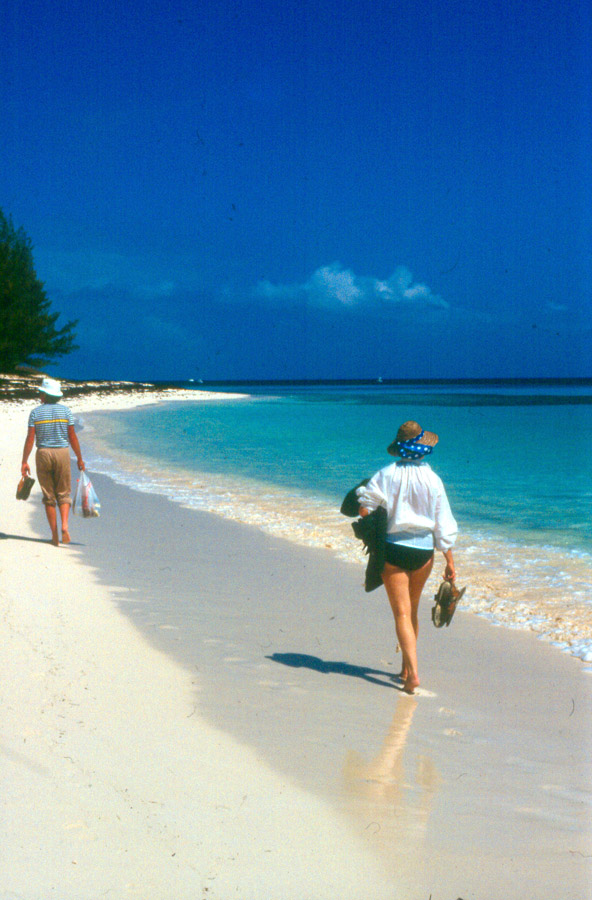 Denis and Heather, Bahamas - 1985