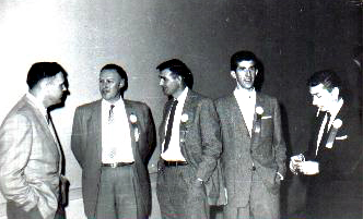 WG CATCA Conv: Lorne Billingsley, Ted Cheetham, Roy Cushway, Duke Dewar, ?? - 1960